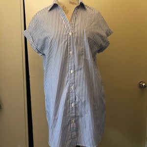 NWOT Zara Striped Shirt Dress